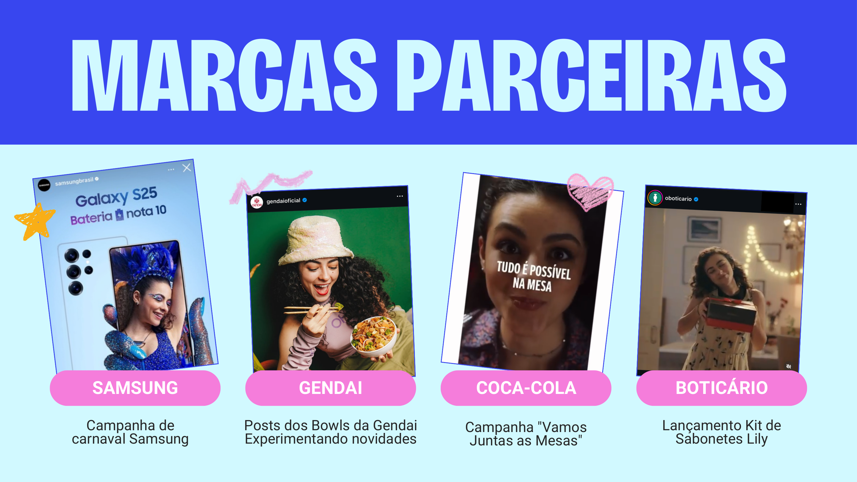 Marcas parceiras