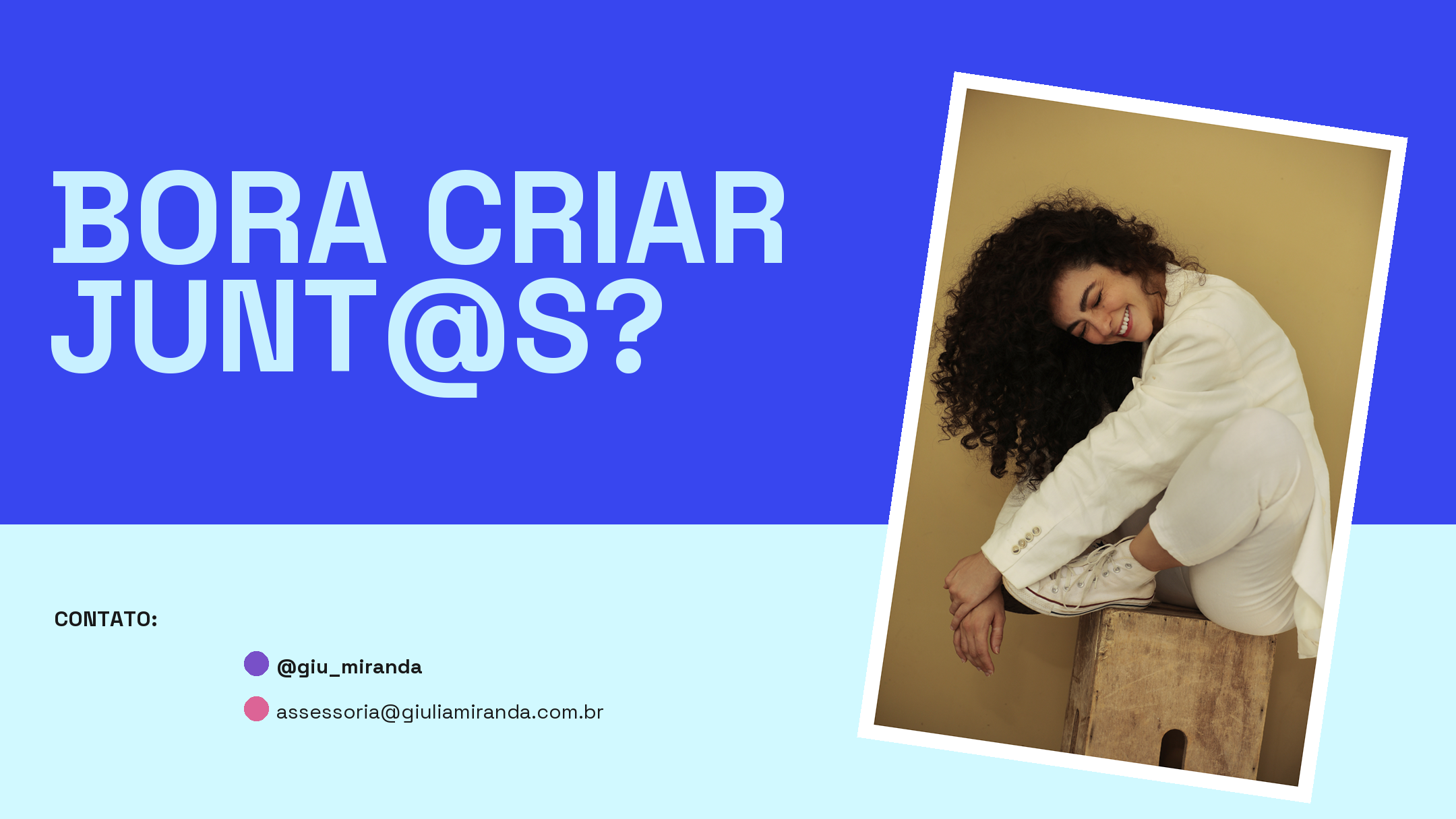Bora criar junt@s?